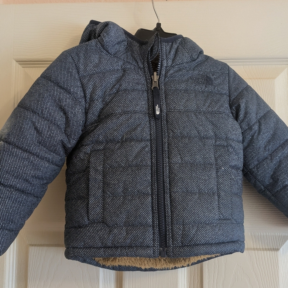 Toddler Navy Puffer Coat